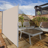 Toldo retráctil plegable de 118.5 x 71 pulgadas para patio