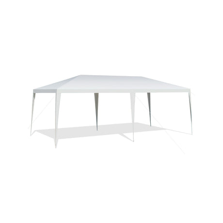 Carpa de toldo impermeable de 10 x 20 pies con estacas y cuerdas de viento