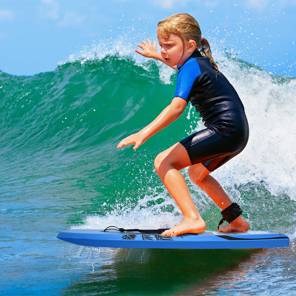 Tabla de surf ultraligera con correa y núcleo de EPS para bodyboard