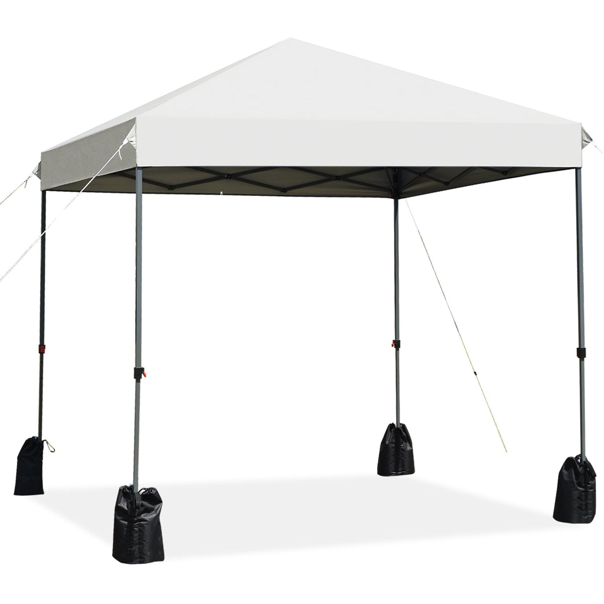 8’x8' Outdoor Pop up Canopy Tent w/Roller Bag