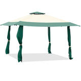 13 Feet x 13 Feet Pop Up Canopy Tent Instant Outdoor Folding Canopy Shelter
