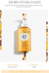 Roger Bois D'Orange Natural Body Lotion with Orange Extract & Shea Butter - Moisturizing, Nourishing, 8.45 fl oz