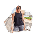 Camisetas sin mangas para mujer