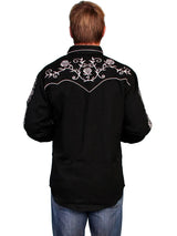 Scully Rose Colored Glasses - Mens Western Shirt