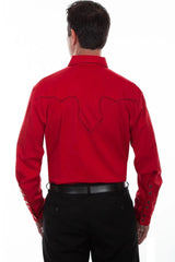 Scully Candy Cane - Men's Western Shirt