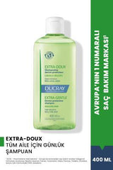 Ducray Extra Doux Gentle Shampoo for Sensitive Scalp, pH Balanced, 13.53 fl oz