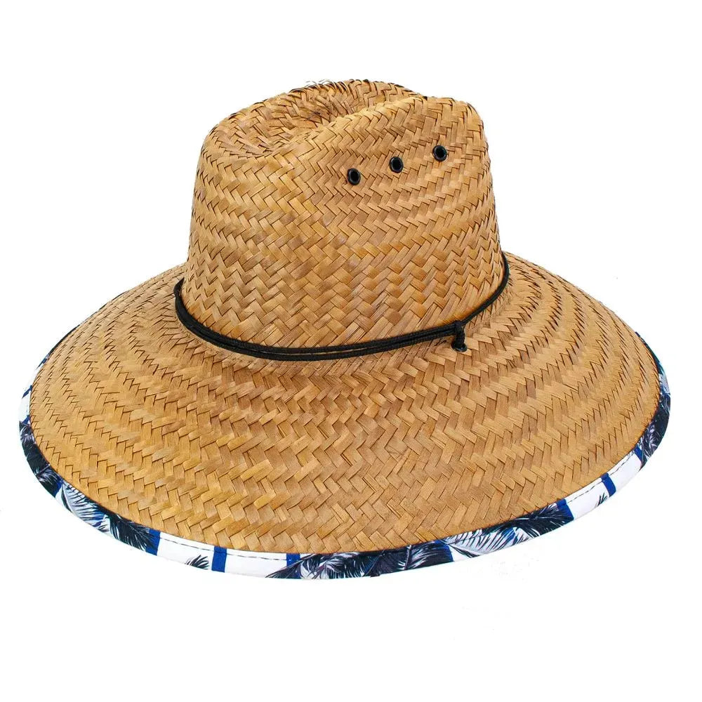 Peter Grimm Palmeras - Sombrero de salvavidas de paja