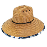 Peter Grimm Palmeras - Sombrero de salvavidas de paja