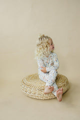 Pijama de modal Pastel Petals de 2 piezas