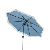 Sombrilla de patio de 2.74 m con toldo protector solar para jardín, piscina o patio