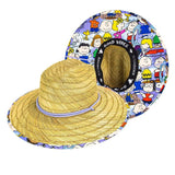 Peter Grimm Peanuts Characters - Rye Straw Lifeguard Hat