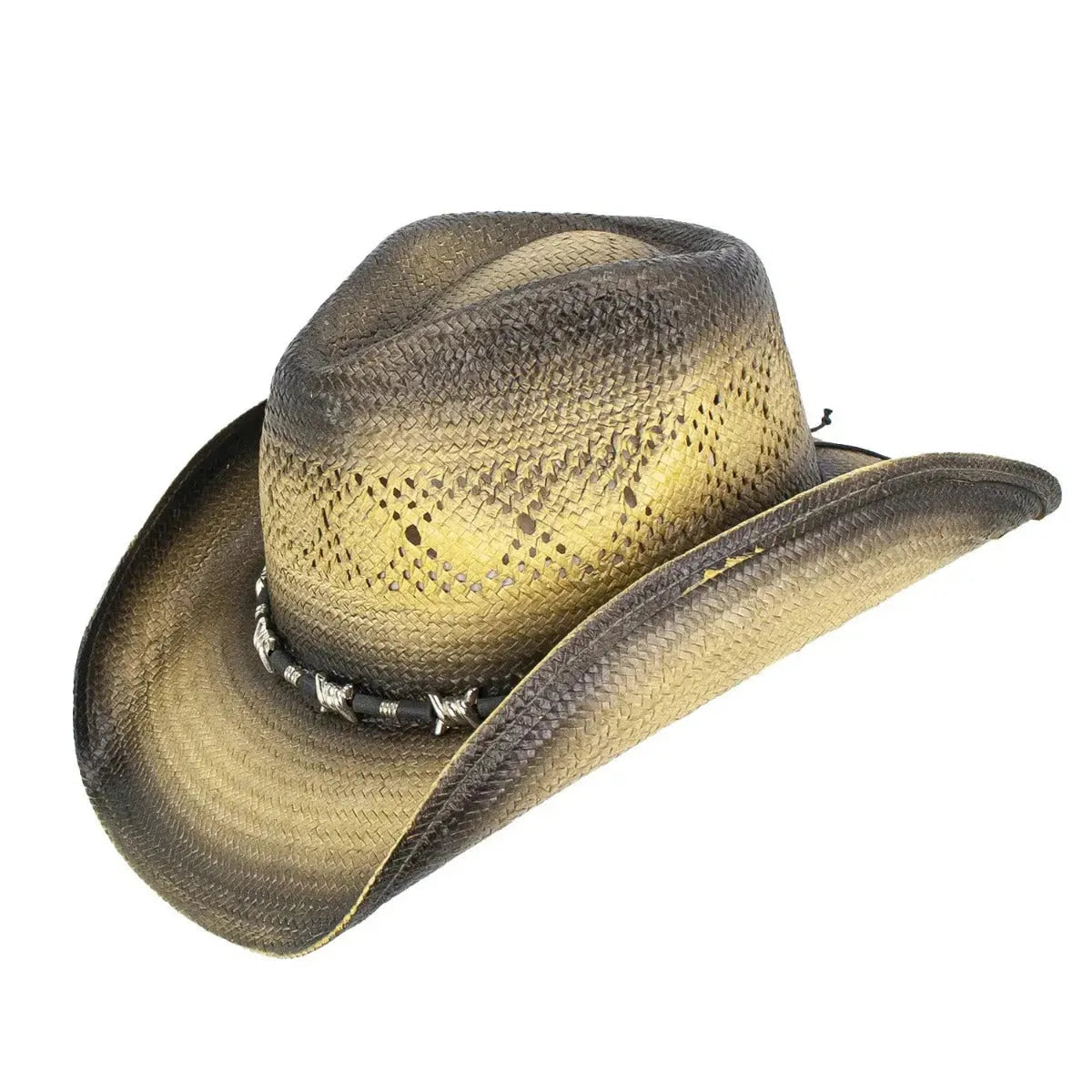 Sombrero vaquero Peter Grimm Atom de paja