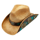 Peter Grimm Makenna - Sombrero vaquero de paja