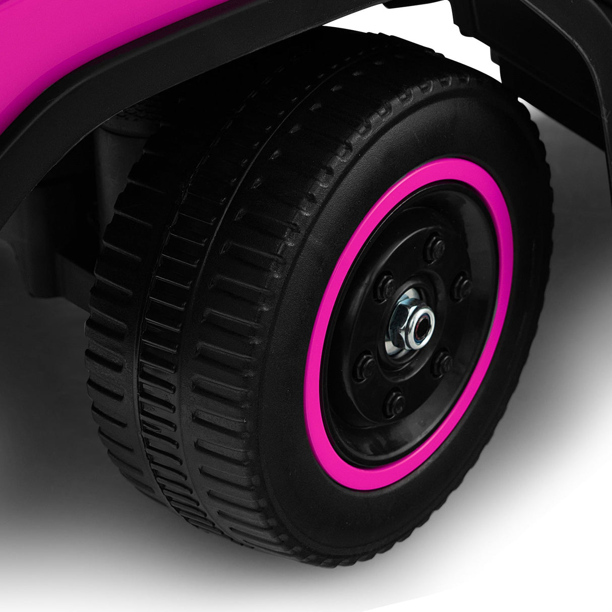 Camión montable eléctrico de 6V para niños con asiento de altura ajustable