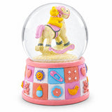 Lullaby Baby Nursery Music Box with Teddy Bear Water Globe