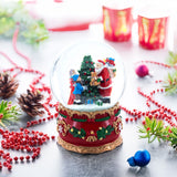 Santa's Gift Giver Musical Snow Water Globe