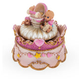 Spinning Musical Figurine with Crawling Babies