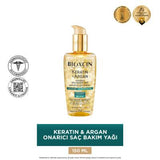 Bioxcin Keratin Argan Hair Care Oil - Nourishing & Repairing Treatment for Damaged Hair, 5.07 fl oz