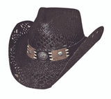 Bullhide Pure Country - Sombrero de vaquera de paja