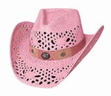 Bullhide Pure Country - Sombrero de vaquera de paja