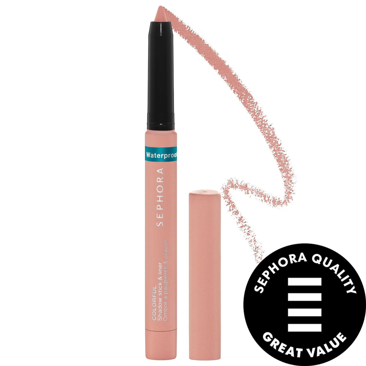 Sephora Colorful Waterproof Eyeshadow & Eyeliner Multi-Stick: Long-Lasting, Smudge-Proof Eye Makeup for All-Day Wear, Easy Application
