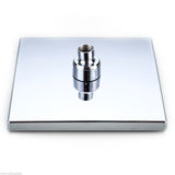 8 Inch LED Rainfall Shower head Arm Control Valve Handspray Shower Faucet Set
