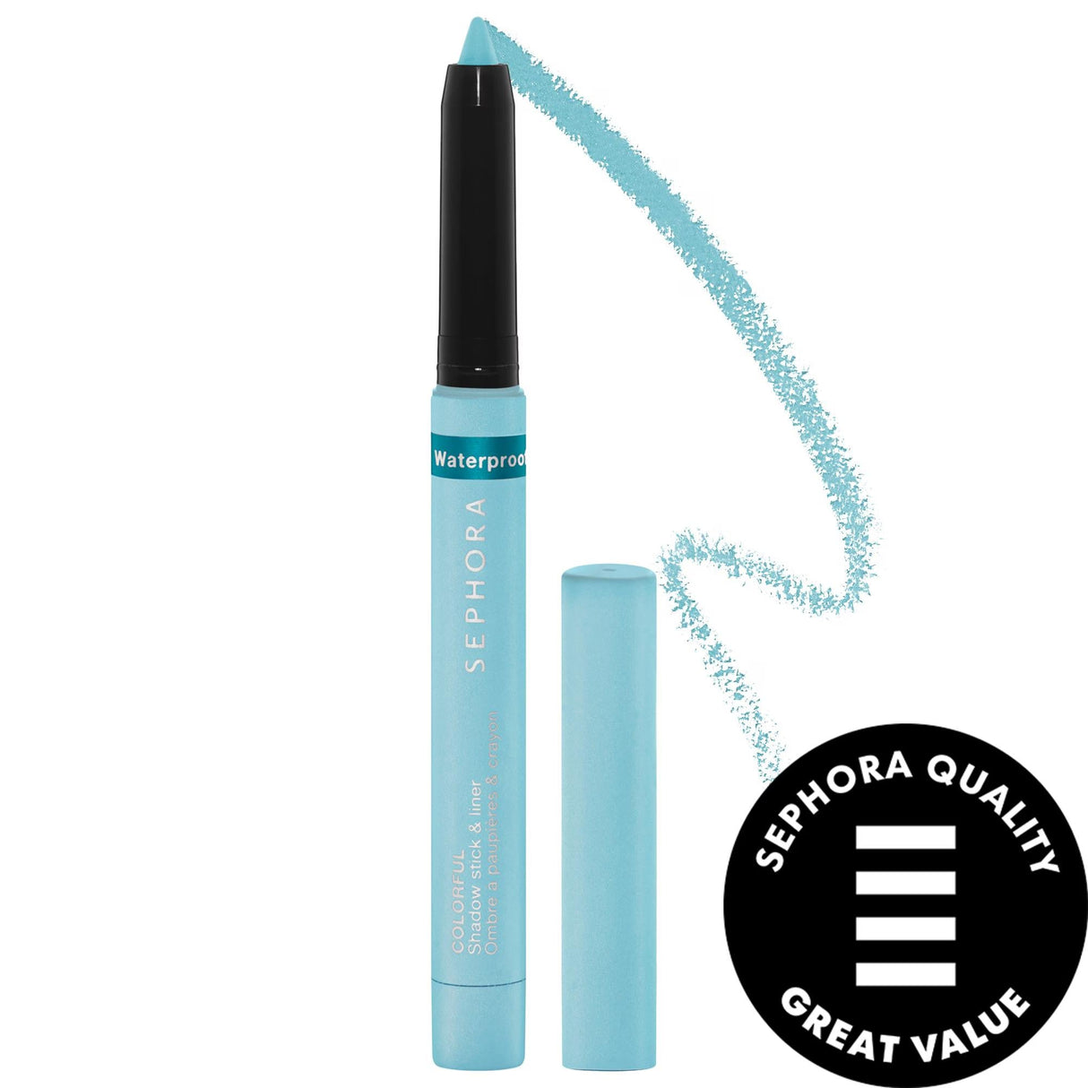 Sephora Colorful Waterproof Eyeshadow & Eyeliner Multi-Stick: 12-Hour Long-Lasting, Smudge-Proof Eye Makeup for Effortless Beauty