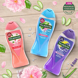 Palmolive Natural Shower Gel with Dead Sea Salt & Aloe Vera - Luxurious Fragrance Body Wash for Soothing Skin, 16.91 fl oz