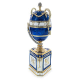 1895 Blue Serpent Clock Musical Royal Imperial Easter Egg