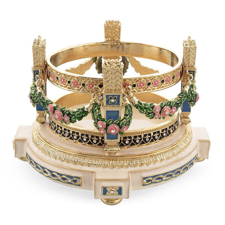1907 Love Trophies Egg (Cradle with Garlands) Musical Royal Easter Egg