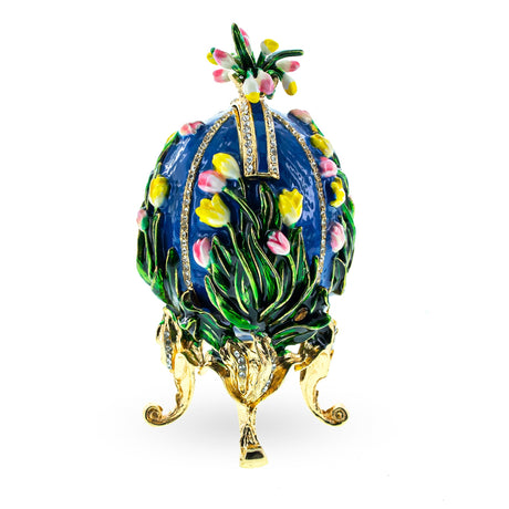 1898 Lilies of the Valley Royal Imperial Easter  Egg 4.75 Inches
