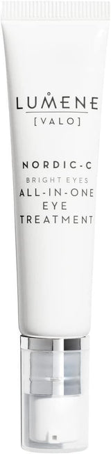 Lumene Bright Eyes All-In-One Multi-Purpose Eye Cream - Anti-Aging, Brightening, Vegan Formula for All Skin Types