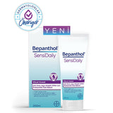 Bepanthol: SensiDaily Body Cream - Long Lasting Moisturizer for Sensitive Skin - Dermatologically & Pediatric Tested, Natural Oils, Skin Barrier Protection, 200ml