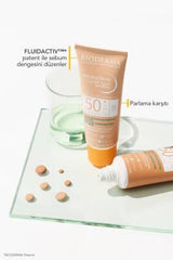 Bioderma Mineral Foundation with SPF50+ - Photoderm Cover Touch, Non-comedogenic Makeup with Zinc Oxide & Titanium Dioxide for Natural Sun Protection