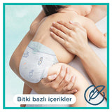 Prima Harmonie Baby Diapers Size 5, 17 Count - Hypoallergenic, Eco-Friendly, Premium Cotton Diapers for Sensitive Skin