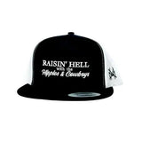 Raising Hell with the Hippies and Cowboys Snapback Hat