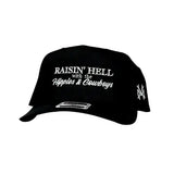 Raising Hell with the Hippies and Cowboys Snapback Hat