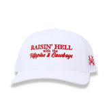 Raising Hell with the Hippies and Cowboys Snapback Hat