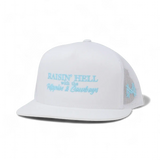 Raising Hell with the Hippies and Cowboys Snapback Hat