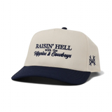 Raising Hell with the Hippies and Cowboys Snapback Hat