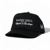 Raising Hell with the Hippies and Cowboys Snapback Hat