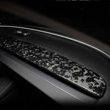 Real Dry Carbon Fiber Dash Cover Overlay for Model 3 Highalnd & New Model Y
