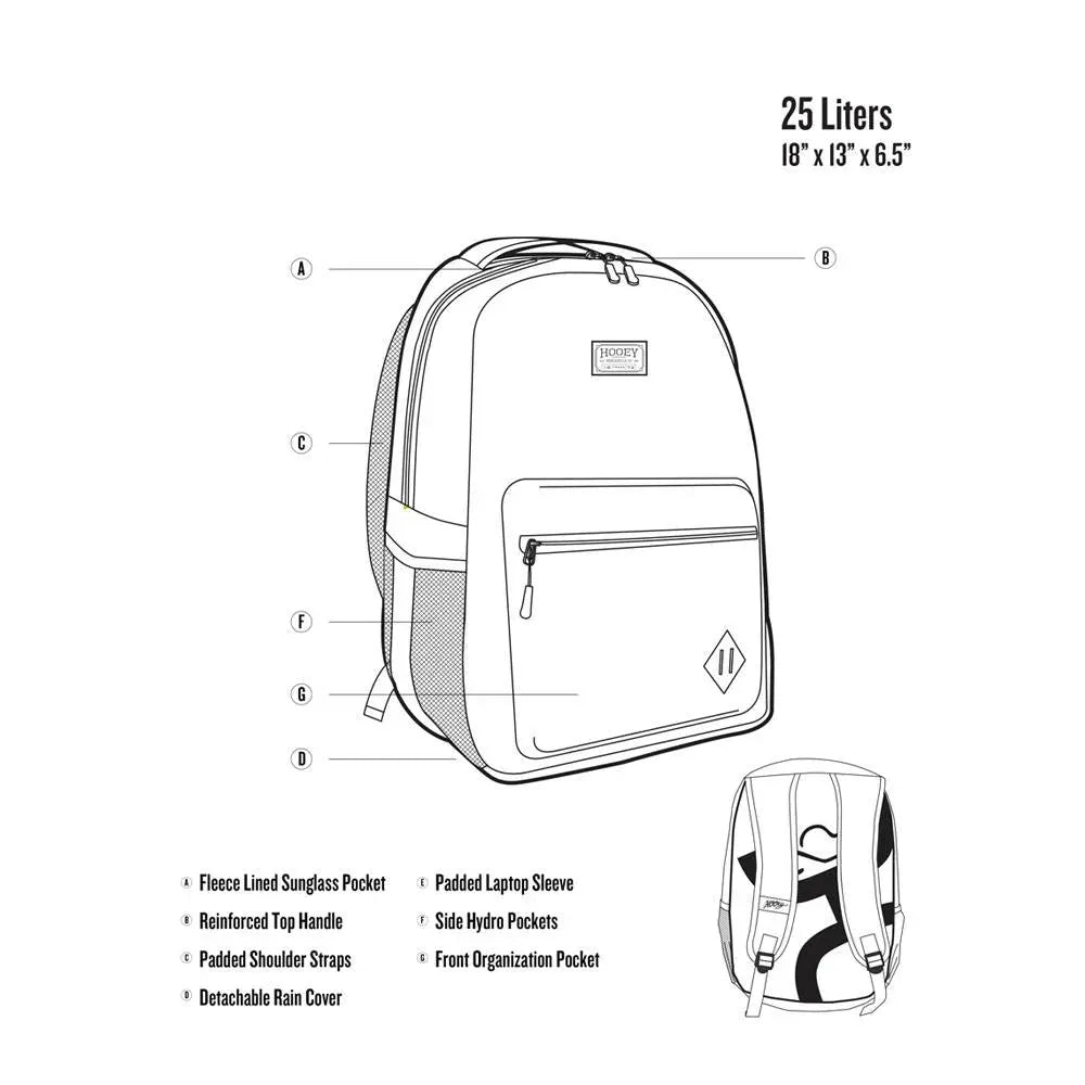 HOOey "Recess" Tie Dye - Mochila (Liquidación)