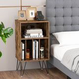 Mueble para tocadiscos con estación de carga