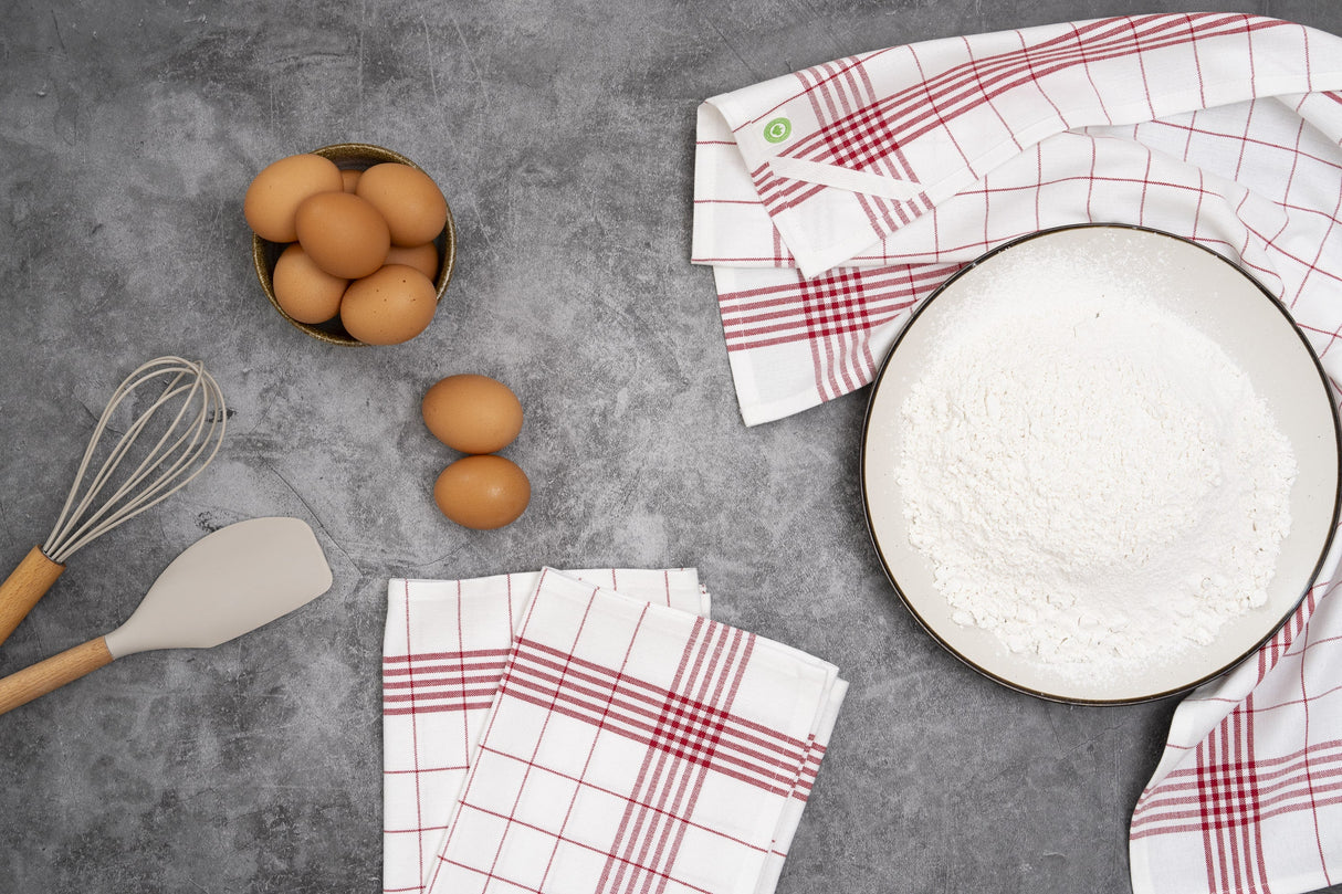 Paños de cocina de cuadros