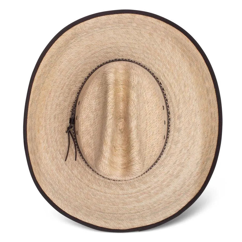 Resistol Jason Aldean Hicktown - Sombrero vaquero de palma mexicana
