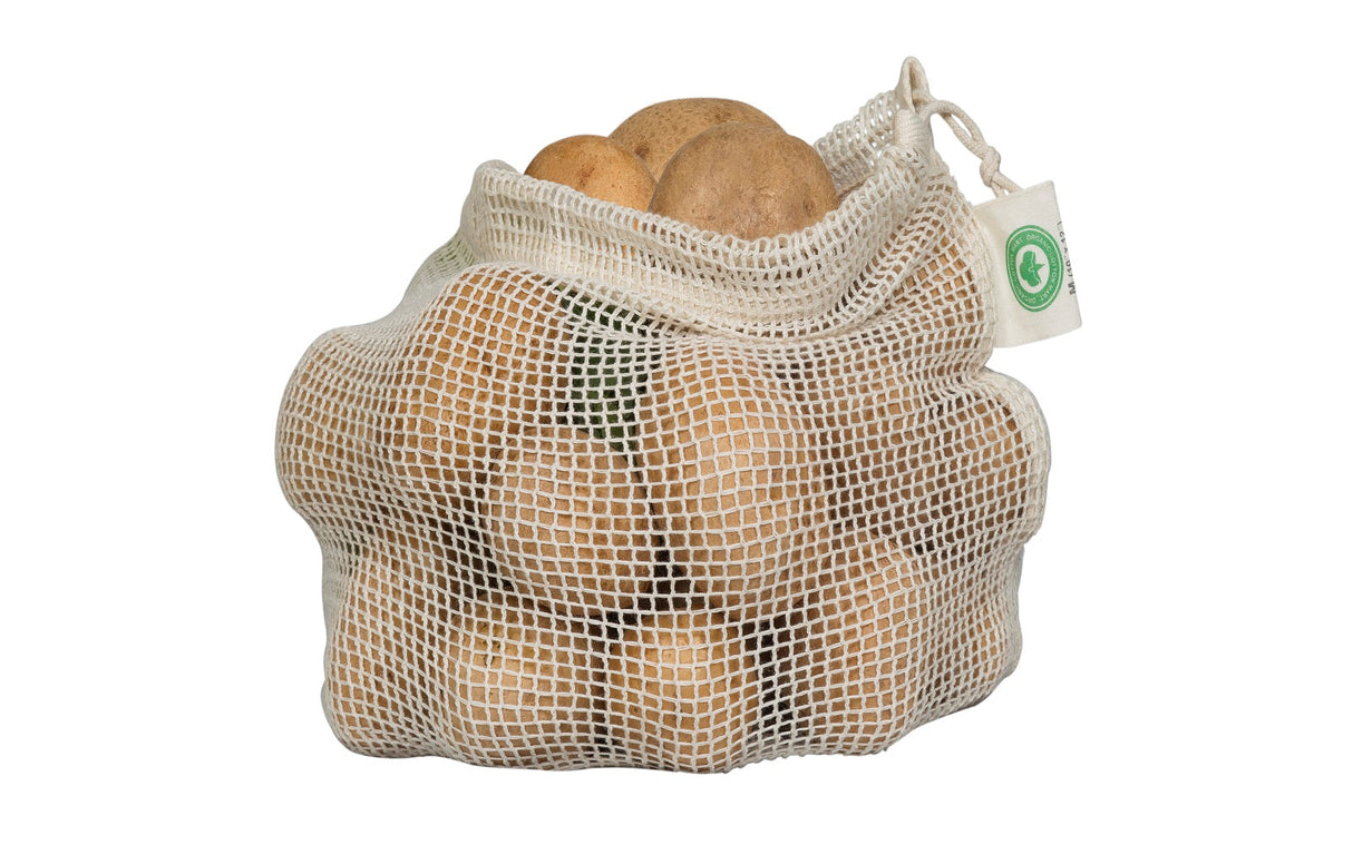 Bolsas de malla para frutas y verduras