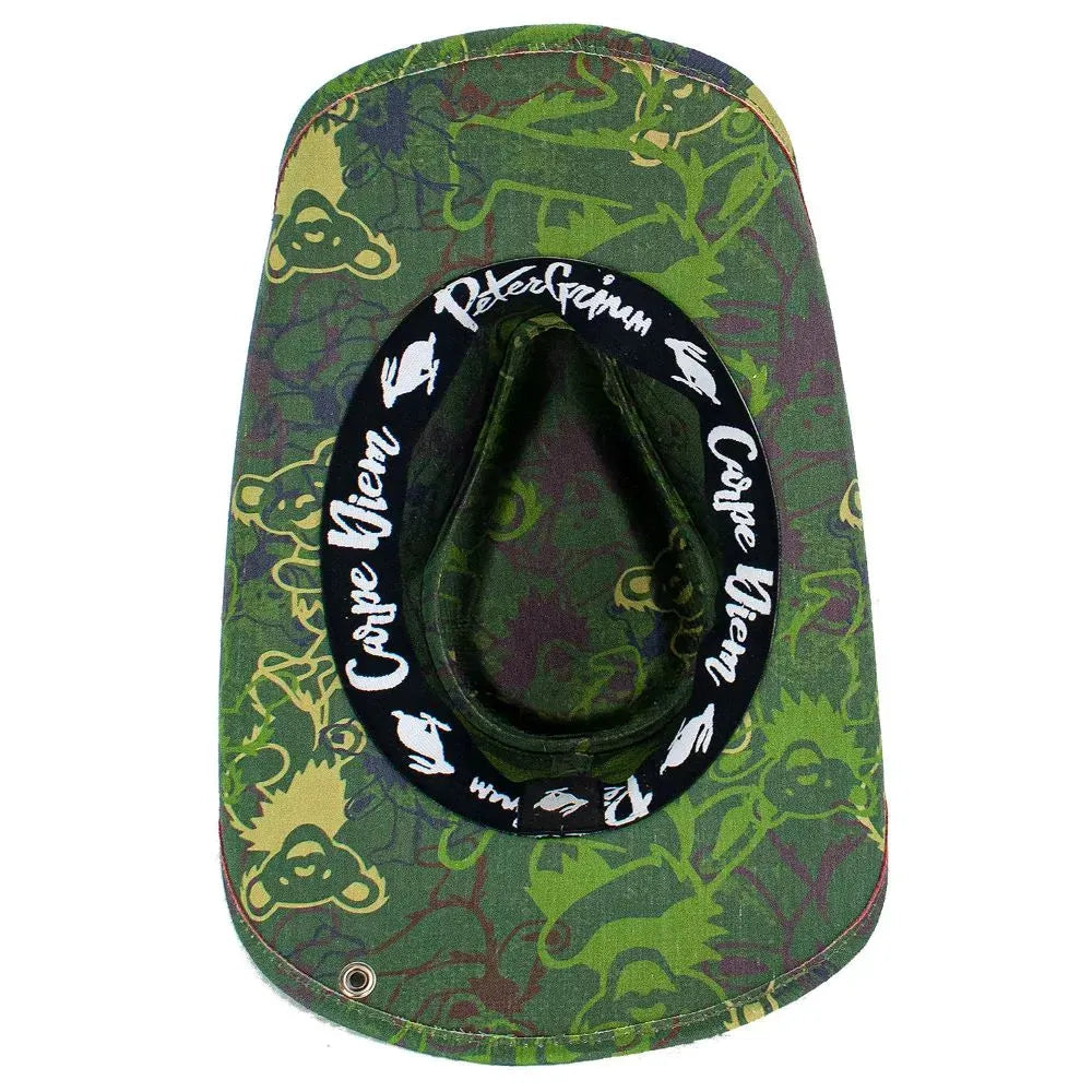 Sombrero de vaquero de algodón Peter Grimm Grateful Dead River Drifter