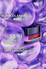 L'Oreal Paris Revitalift Filler: Oil Control Water Based Hyaluronic Acid Gel Cream - Lightweight Facial Moisturizer for Oily Skin, Anti-Aging Benefits