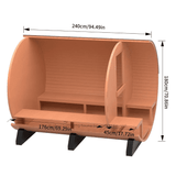 Handmade Sauna Red Cedar Electric Heat